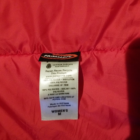 SOLD Patagonia Primaloft Jacket Medium - Picture 5 of 6